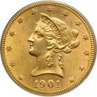 1901-S $10 Liberty. PCGS MS62