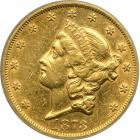 1873 $20 Liberty. Closed 3. ICG AU50