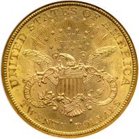 1889-S $20 Liberty. NGC MS63 - 2