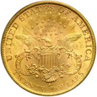 1891-S $20 Liberty. PCGS MS63 - 2