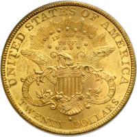 1892-S $20 Liberty. PCGS MS63 - 2