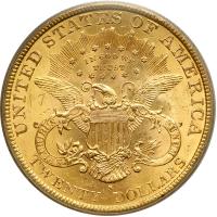 1897-S $20 Liberty. PCGS MS63 - 2