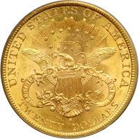 1898-S $20 Liberty. PCGS MS62 - 2