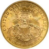 1902-S $20 Liberty. NGC MS63 - 2