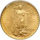 1908 $20 St. Gaudens. No motto. PCGS MS63