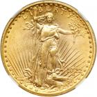 1922-S $20 St. Gaudens. NGC MS65