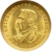 1904 Lewis and Clark Gold Dollar. NGC MS65 - 2