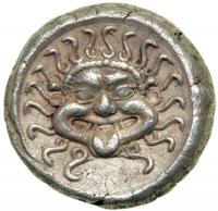 Thrace, Apollonia Pontika, c. 450-400 BC. AR Drachm (3.46 g). EF - 2