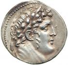 Phoenicia, Tyre, 97-96 BC. AR Shekel (14.38 g) dated year 30. EF