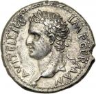 Vitellius, AD 69. AR Denarius minted in Spain (at Tarraco?), Jan. - June AD 69. EF