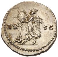 Vespasian, AD 69-79. AR Denarius minted posthumously at Rome by Titus, AD 80-81 - 2