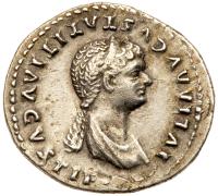 Julia Titi, daughter of Titus, AD 79-81. AR Denarius minted at Rome, AD 80-81