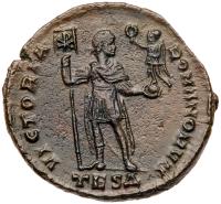 Jovian, AD 363-364. AE 1 (28.50 mm) minted at Thessalonica - 2