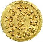 Visigoths. Sisebut, 612-621. Gold Tremissis (1.43 g) minted at Ispali (today's Seville). EF