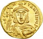 Constantine V, 741-775. Gold Solidus (4.45 g) minted at Constantinople. AU