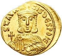 Nicephorus I, 802-811. Gold Solidus (4.44 g) minted at Constantinople