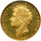 Great Britain. Proof Half Sovereign, 1826. NGC PF63