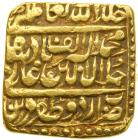 India - Mughal. Heavy Mohur, AH 1000. VF