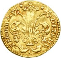 Italian States - Florence. Ducat, 1595. NGC EF40 - 2