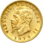 Italy. 20 Lire, 1878-R. NGC MS62