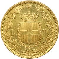 Italy. 100 Lire, 1883-R - 2