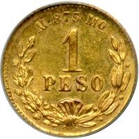 Mexico. Peso, 1873-Mo M. PCGS MS62 - 2