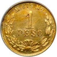 Mexico. Peso, 1896-Mo M. PCGS MS63 - 2