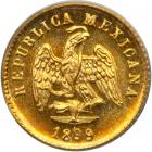 Mexico. Peso, 1899-Cn Q. PCGS MS64