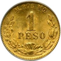 Mexico. Peso, 1900-Mo M. PCGS MS64 - 2