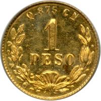 Mexico. Peso, 1902-Cn Q. PCGS MS63 - 2