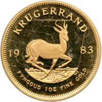 South Africa. Krugerrand, 1983. PF - 2