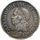 Great Britain. Crown, 1658/7. NGC AU58