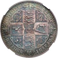 Great Britain. Gothic Crown, 1847. NGC PF65 - 2