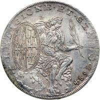 Italian States - Naples. ½ Ducato, 1684. NGC AU58 - 2