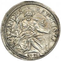 Italian States - Tuscany. Testone, 1636. NGC AU55 - 2