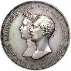 Russia. Medallic Marriage Ruble, 1841. PCGS PF