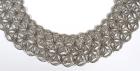 Diamond, 14K White Gold Bib Style Necklace