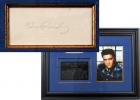 Photo and Signature of Elvis Presley