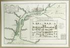 First Printed Map of Detroit, c. 1764