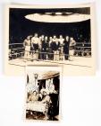 Original Photo of Max Baer and Primo Carnera and a Signed Photo of Max Baer and Leo Carillo