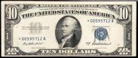 Quintet of Five $10 Star Notes