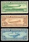 U.S. Airmail, 1930 Graf Zeppelin complete. VF