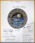 Mercury Program, 1984, "The Charles A. Lindberg Fund Dinner" Signed Presenttion Plaque