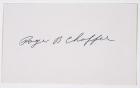 Apollo 1, 1967, Roger Chaffee Autograph