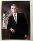 Apollo 8, 1968, Frank Borman Autograph