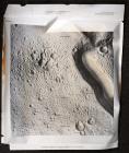 Apollo 15, 1971, 3-D "Landing Site" Lunar Topographical Map