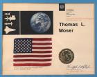 Apollo 17, 1972, FLOWN US Flag