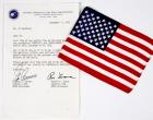 Apollo 17, FLOWN Lunar Surface US Flag