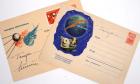 Vostok-1, 1961, Gagarin and Titov Autographs