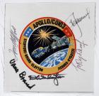 ASTP, 1975, FLOWN Beta Cloth Autographed Crew Patch